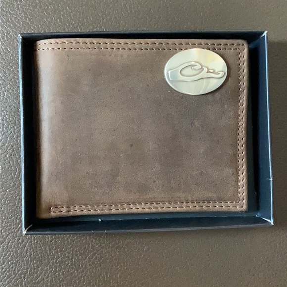 Drake genuine leather bi-fold wallet - Picture 1 of 4